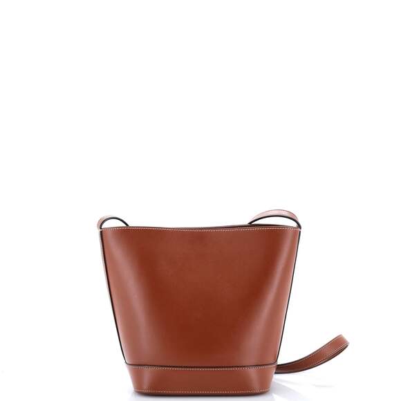 Cuir Triomphe Bucket Bag Leather Small #201493C21B - Picture 3 of 6